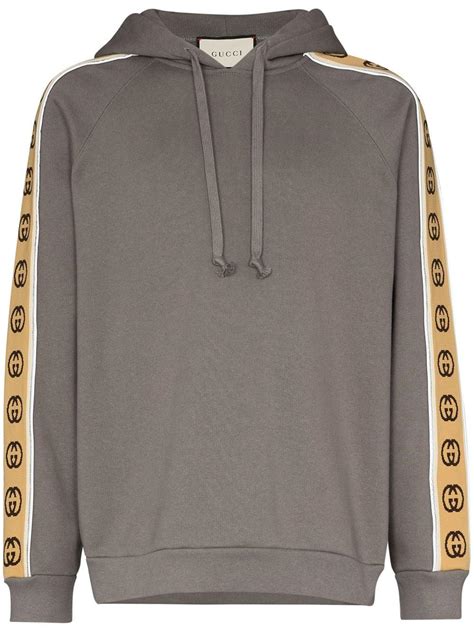 gucci hoodie grey